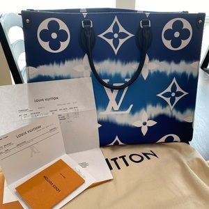 Louis Vuitton onthego GM Escale collection!